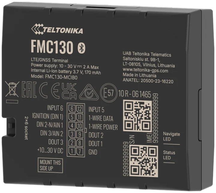 Il localizzatore GPS Teltonika FMC130